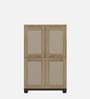 Baxton 2 Door Shoe Cabinet In Santana Oak & Bamboo Flute Finish