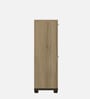 Baxton 2 Door Shoe Cabinet In Santana Oak & Bamboo Flute Finish