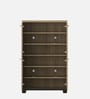 Baxton 2 Door Shoe Cabinet In Santana Oak & Bamboo Flute Finish