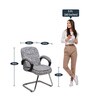 Baxtonn Cantilever Chair in White Colour