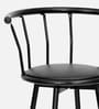 Bayern Metal Bar Stool In Black Colour