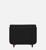 Bayflow Leatherette 1 Seater Sofa In Black Colour