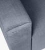 Bayo Fabric 3 Seater Sofa In Blue Colour
