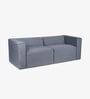 Bayo Fabric 3 Seater Sofa In Blue Colour
