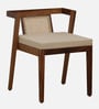 Bayuex Sheesham Wood 2 Seater Cafe Table Set In Rustic Teak Finish