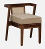 Bayuex Sheesham Wood 2 Seater Cafe Table Set In Rustic Teak Finish