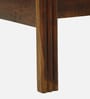 Bayyone Sheesham Wood King Size Bed In Provincial Teak Finish