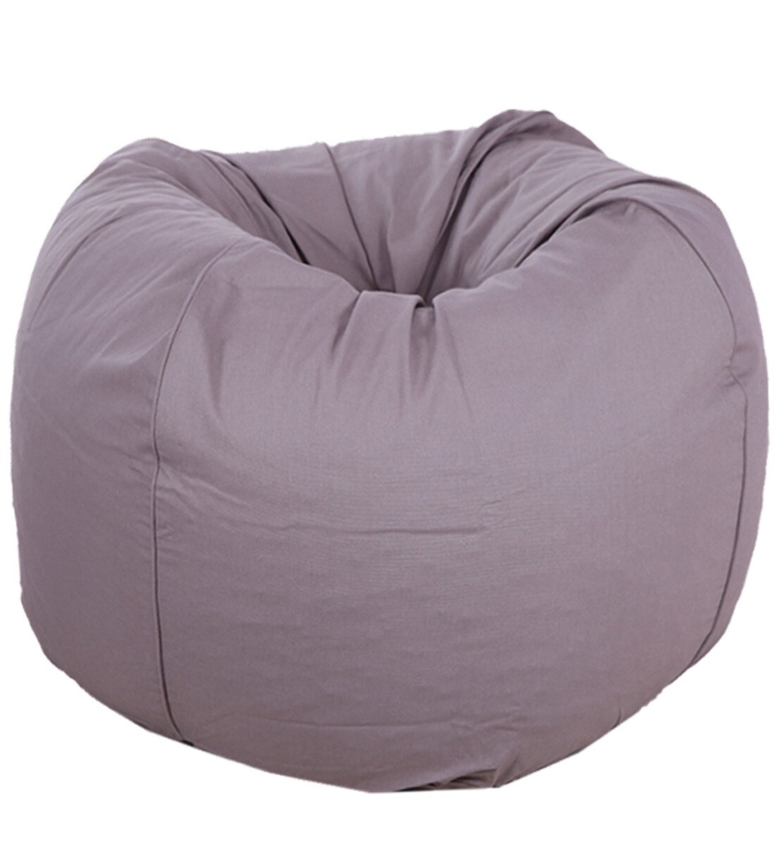 Buy Organic Cotton XXL Bean Bag Cover in Grey Colour by Reme Online