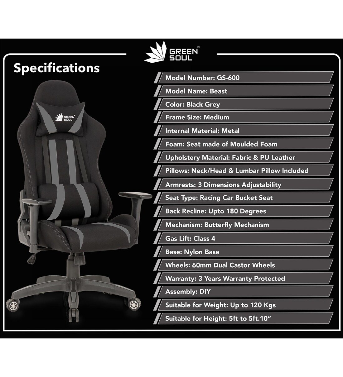 Beast gaming online chairs