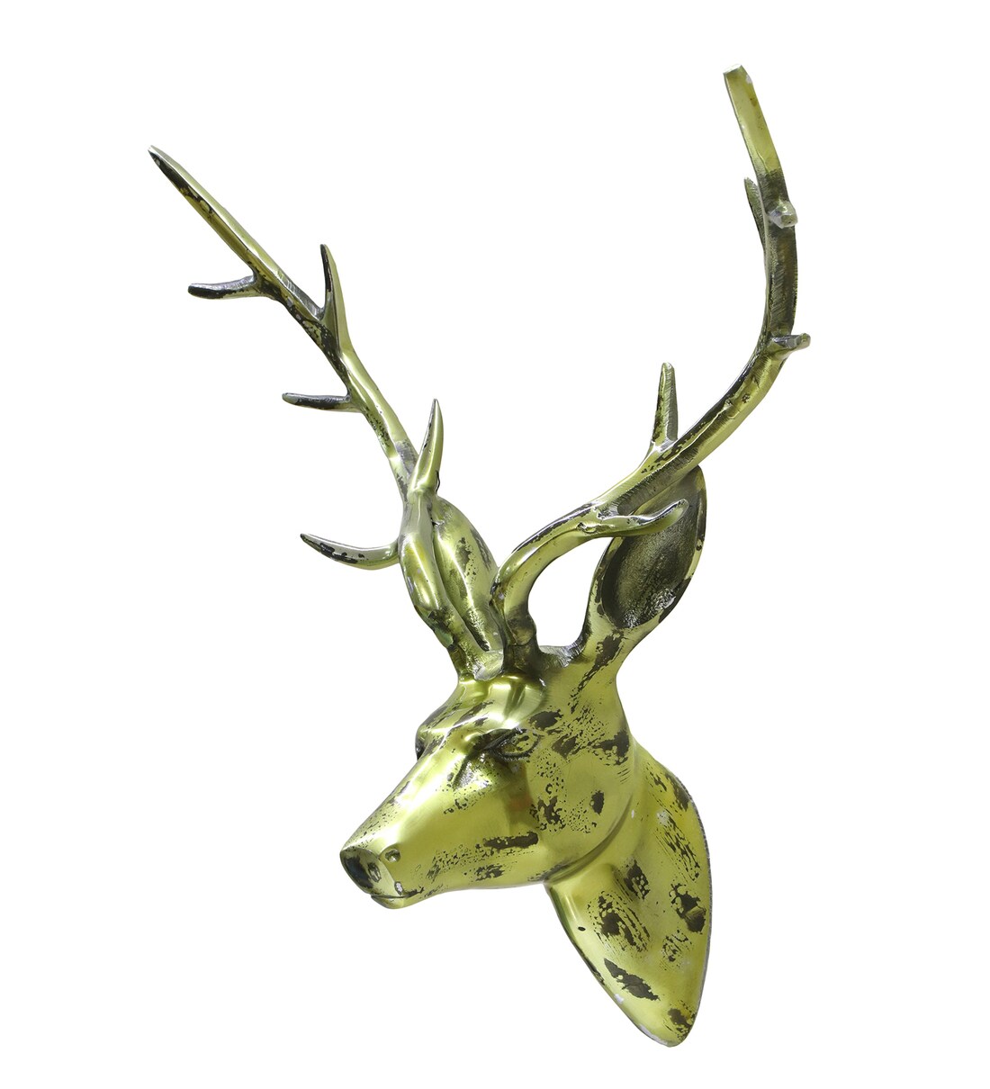 Buy Beautiful Gold Deer Wall Head By Cocovey Online Diyas Diyas