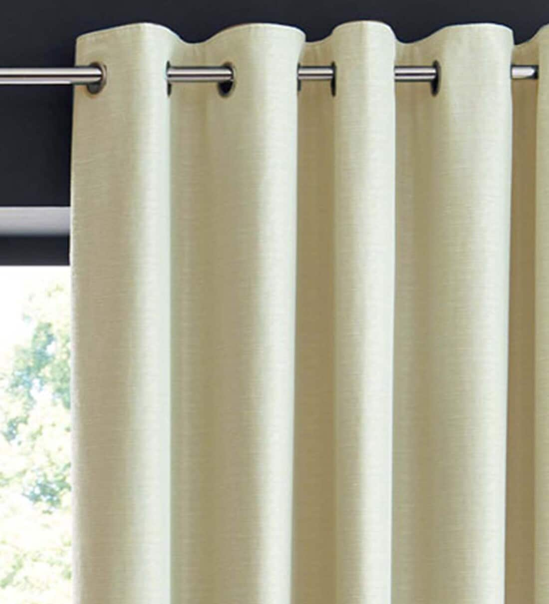 Partial blackout curtains