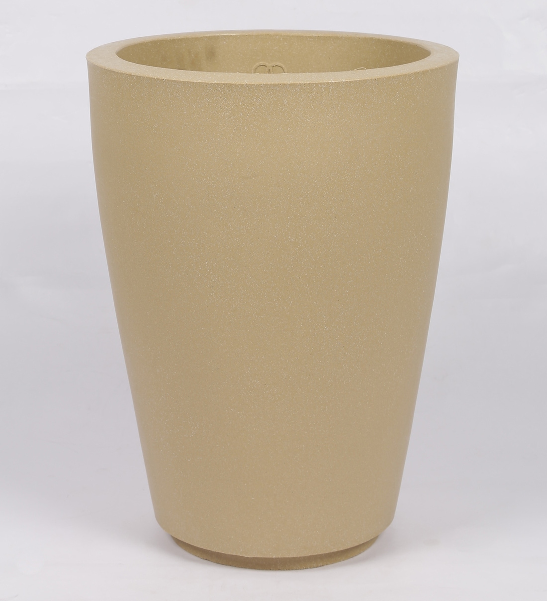 Buy Beige Polymer Round Shaped Large Planter by Yuccabe Italia Online