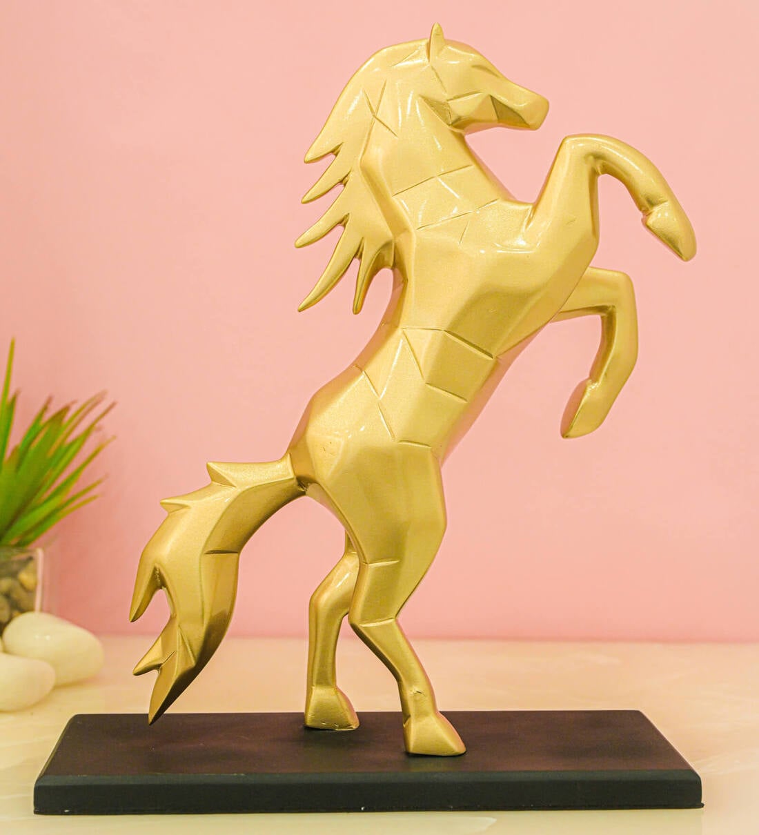 Buy Silver Polyresin Running Victory Ferrari Horse By Viivaz at 19 OFF