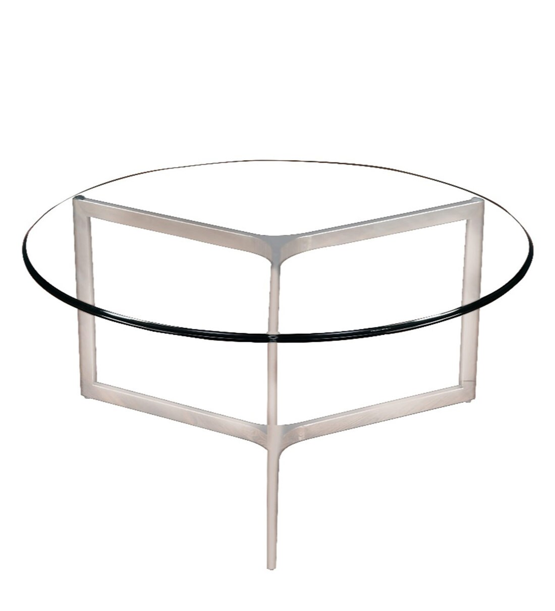 Buy Benz Stainless Steel Glass Top Center Table By HomeTown Online