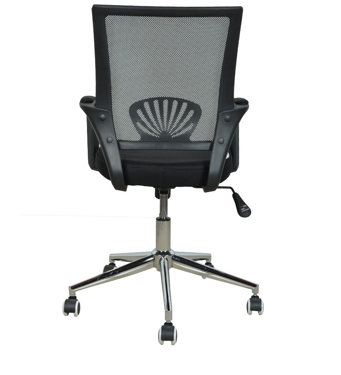 Buy Macro Ergonomic Chair in Black Colour By Royaloak Online - Mid Back ...