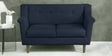 Behar Fabric 2 Seater Sofa in Blue Colour