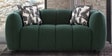 Belarus Fabric 2 Seater Sofa In Green Colour
