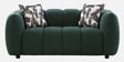 Belarus Fabric 2 Seater Sofa In Green Colour