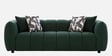 Belarus Fabric 3 Seater Sofa In Green Colour