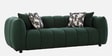 Belarus Fabric 3 Seater Sofa In Green Colour