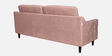 Belino Fabric 3 Seater Sofa In Beige Colour