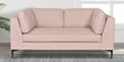Belita Fabric 2 Seater Sofa In Greige Colour