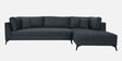 Belita Fabric LHS Sectional Sofa (3 + Lounger) in Pebble Grey Colour Belita Fabric LHS Sectional Sofa (3 + Lounger) in Pebble Grey Colour
