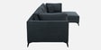 Belita Fabric LHS Sectional Sofa (3 + Lounger) in Pebble Grey Colour Belita Fabric LHS Sectional Sofa (3 + Lounger) in Pebble Grey Colour