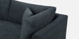 Belita Fabric RHS Sectional Sofa (3 + Lounger) In Pebble Grey Colour Belita Fabric RHS Sectional Sofa (3 + Lounger) In Pebble Grey Colour