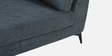Belita Velvet 2 Seater Sofa In Pebble Grey Colour