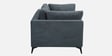 Belita Velvet 2 Seater Sofa In Pebble Grey Colour