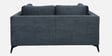 Belita Velvet 2 Seater Sofa In Pebble Grey Colour