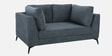 Belita Velvet 2 Seater Sofa In Pebble Grey Colour