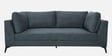 Belita Velvet 3 Seater Sofa In Pebble Grey Colour