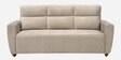 Belize Fabric 3 Seater Sofa In Beige Colour