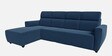 Belize Fabric 5 Seater RHS Sectional Sofa In Cobalt Blue Colour
