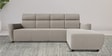 Belize Fabric 5 Seater LHS Sectional Sofa In Omega Pearl Colour