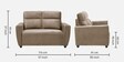 Belize Fabric Sofa Set In Mocha Brown Colour With 3+2 Combination