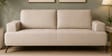Bellagio Half Leather 3 Seater Sofa in Exotica Oyster Beige colour