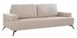 Bellagio Half Leather 3 Seater Sofa in Exotica Oyster Beige colour