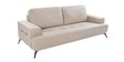 Bellagio Half Leather 3 Seater Sofa in Exotica Oyster Beige colour