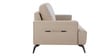 Bellagio Half Leather 3 Seater Sofa in Exotica Oyster Beige colour