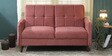 Benicio Velvet 2 Seater Sofa In Blush Pink Colour