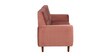 Benicio Velvet 2 Seater Sofa In Blush Pink Colour