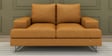 Benjamin Leatherette 2 Seater Sofas in Brown Colour