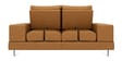 Benjamin Leatherette 2 Seater Sofas in Brown Colour