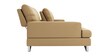 Benjamin Leatherette 2 Seater Sofa in Mushroom Beige Colour