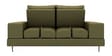 Benjamin Leatherette 2 Seater Sofas in Olive Green Colour