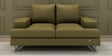 Benjamin Leatherette 2 Seater Sofas in Olive Green Colour