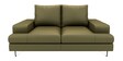 Benjamin Leatherette 2 Seater Sofas in Olive Green Colour